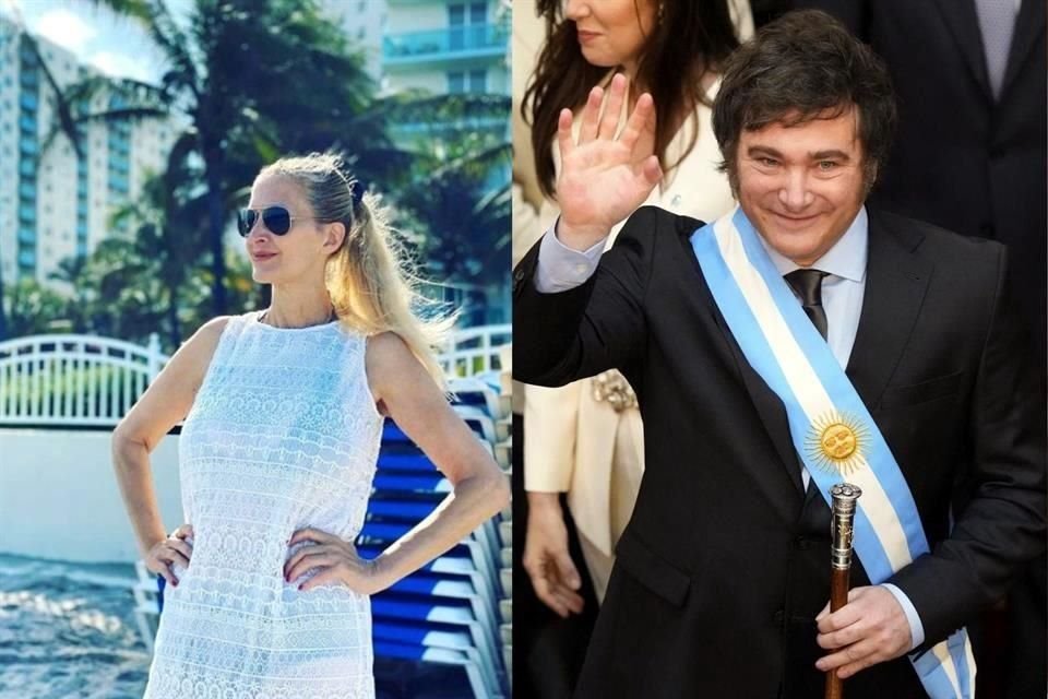 Amalia 'Yuyito' González, la presentadora de TV y ex vedette que oficializó su relación amorosa con Javier Milei.