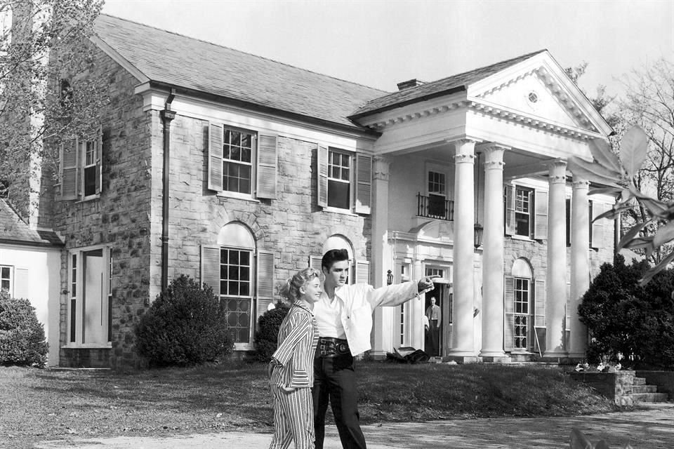 Propiedad de la familia Presley en Graceland, Estados Unidos.