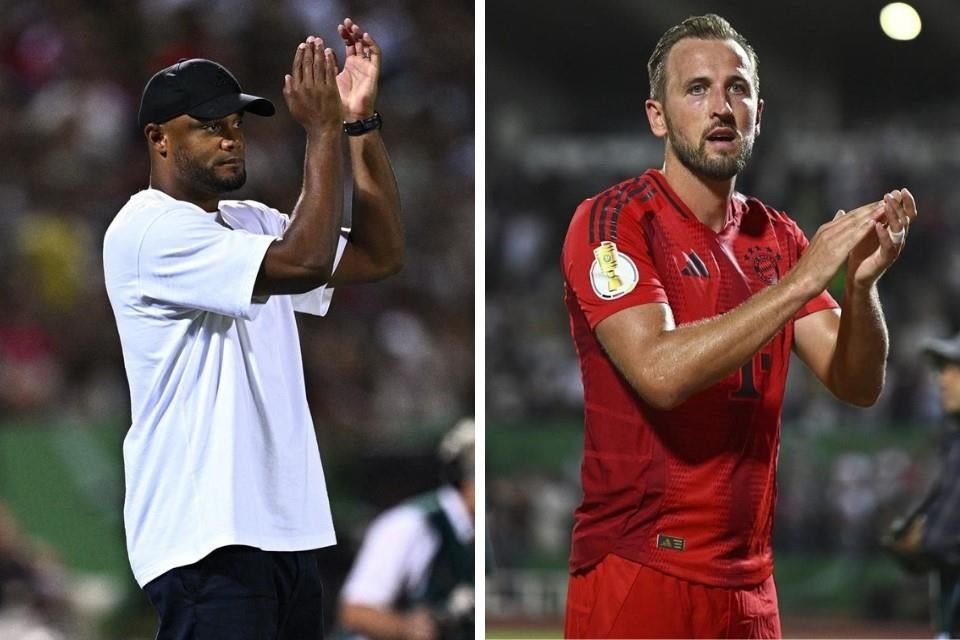 Vincent Kompany debutó como técnico del Bayern Múnich con un triunfo 4-0 sobre el SSV Ulm (Segunda División) en la Copa de Alemania.