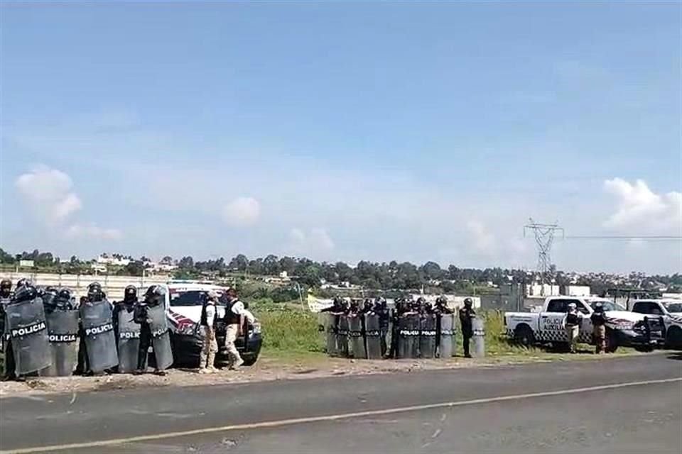 Presuntos miembros del grupo criminal de 'Los Inmaculados' invadieron desde el 9 de abril de 2023 un terreno de 22 hectáreas del rancho La Covadonga, en Puebla.