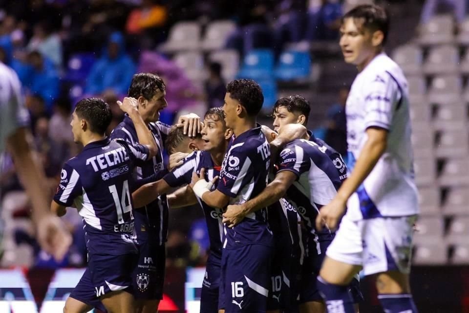 Berterame puso el 1-0 para Monterrey.