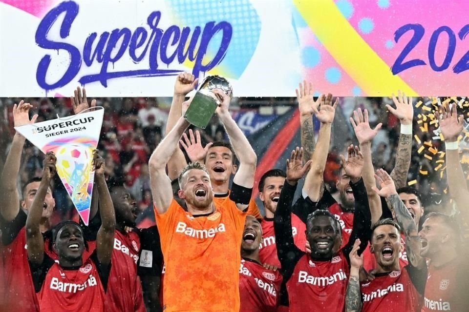 El Bayer Leverkusen ganó la Supercopa Alemana tras ganar en penales.