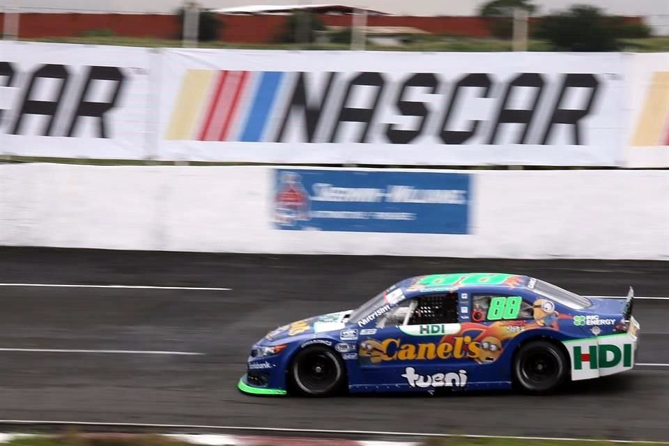 Rubén García ya aseguró su lugar en la Nascar México Series.