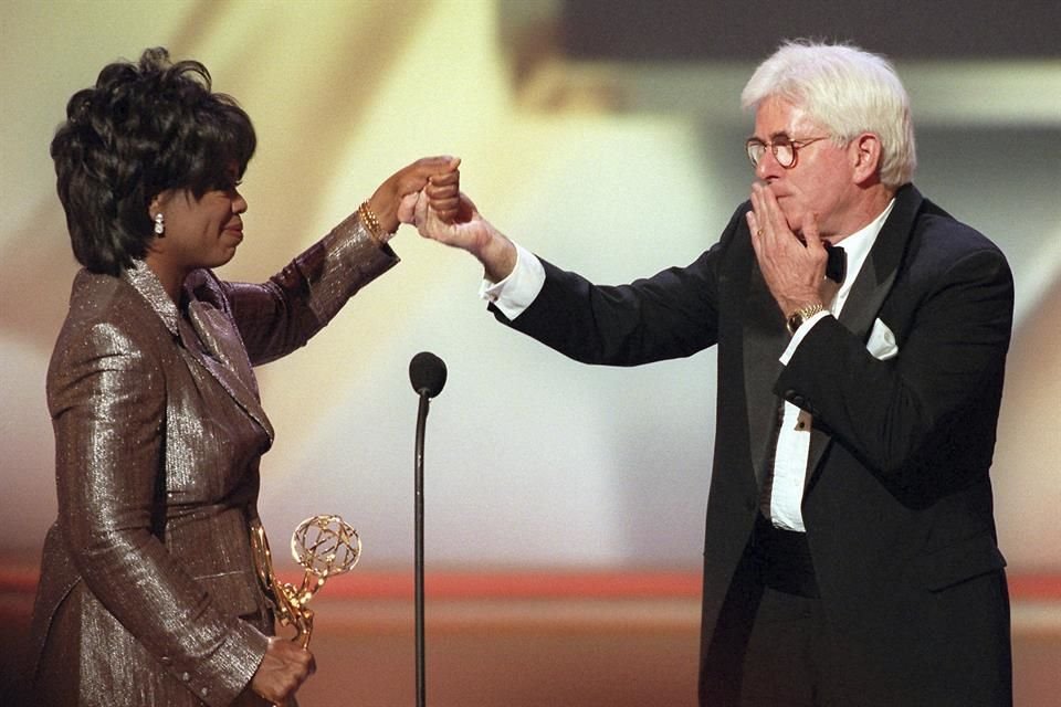 Donahue fue creador del género televisivo que llevó a Oprah Winfrey al éxito.