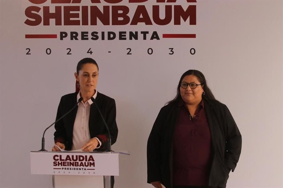 Sheinbaum anunció a Citlalli Hernández en la Secretaría de las Mujeres.