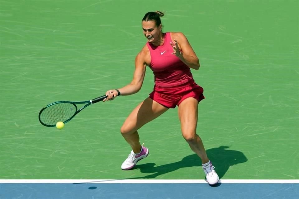 Aryna Sabalenka derrotó en sets corridos de 6-3 y 7-5 a Jessica Pegula para quedarse con el título del Masters de Cincinnati.