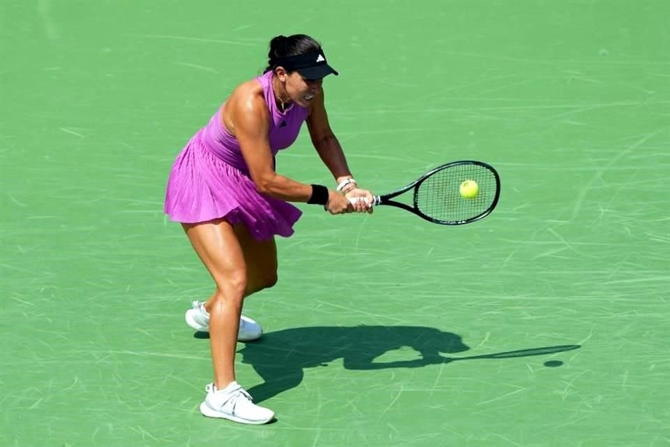 Jessica Pegula no pudo imponer condiciones en Cincinnati y se quedó sin ganar su segundo Masters del año tras imponerse en Toronto.