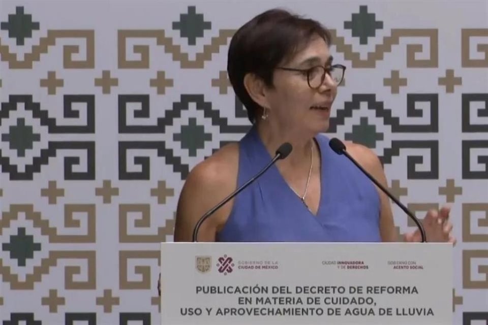 Marina Robles García, Secretaria de Medio Ambiente de la CDMX, informó que estará en Gabinete de Sheinbaum, aunque no reveló en que cargo.