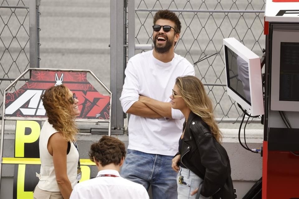 Gerard Piqué compartió una historia en Instagram donde  presumió unas copas de vino en medio de un paisaje que le regaló el resort.