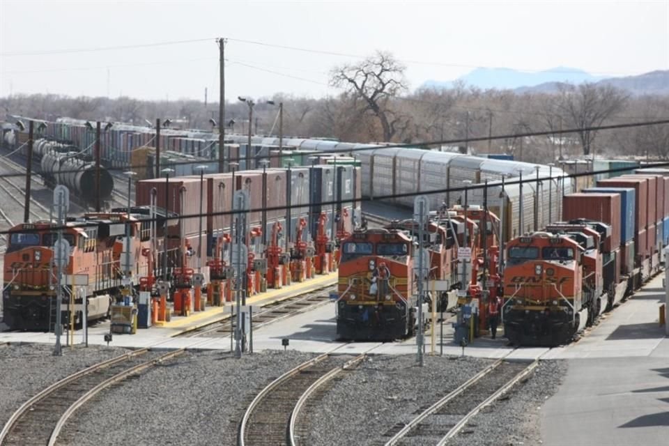 BNSF Railway suspenderá el envío de trenes a México por al menos 30 días, lo que podría afectar la adquisición de granos desde EU.