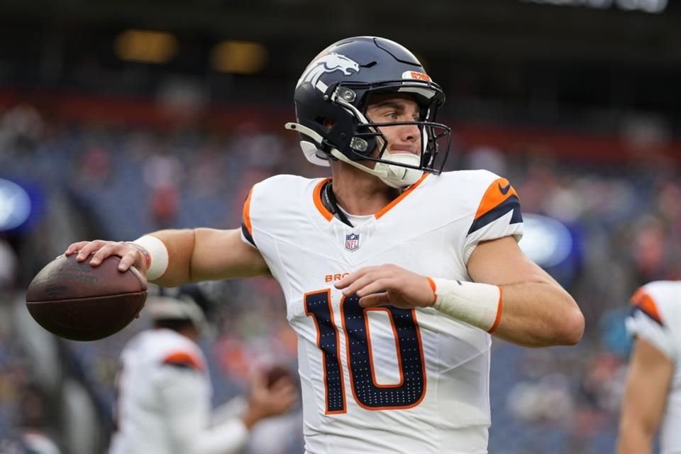 Bo Nix será el encargado de llevar los controles ofensivos de los Broncos de Denver.