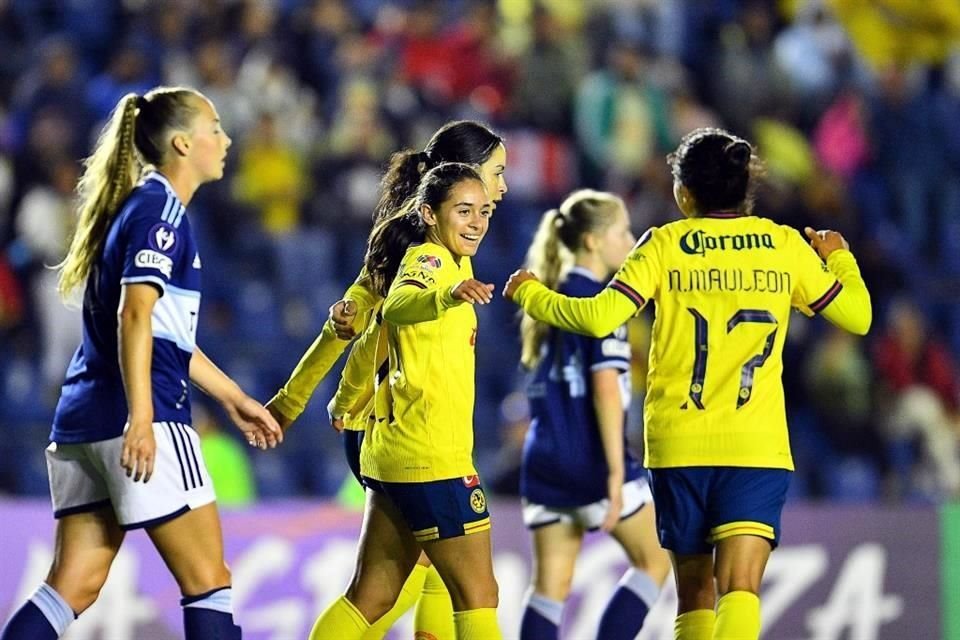 El América Femenil encontró la contundencia.