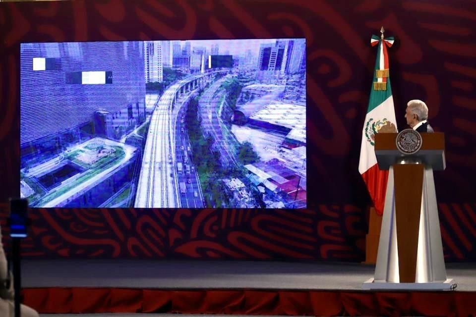 AMLO acusó al Gobierno de la Alcaldía Álvaro Obregón, encabezado por la panista Lía Limón, de obstruir la obra del Tren México-Toluca.