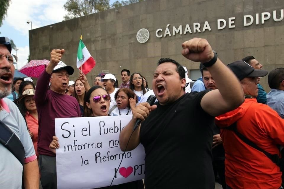 Los trabajadores del PJF entregaron un documento dirigido a la Junta de Coordinación Política.