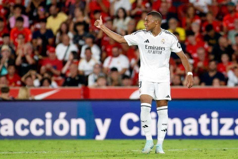 Mbappé se estrena en el Bernabéu.