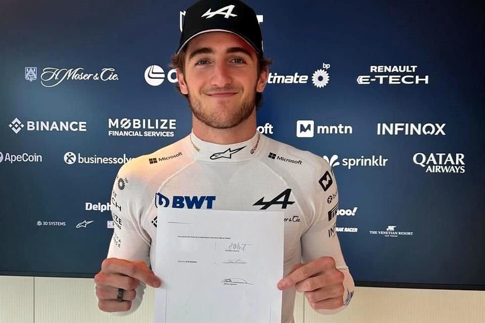 El australiano llegará a la F1 en 2025.