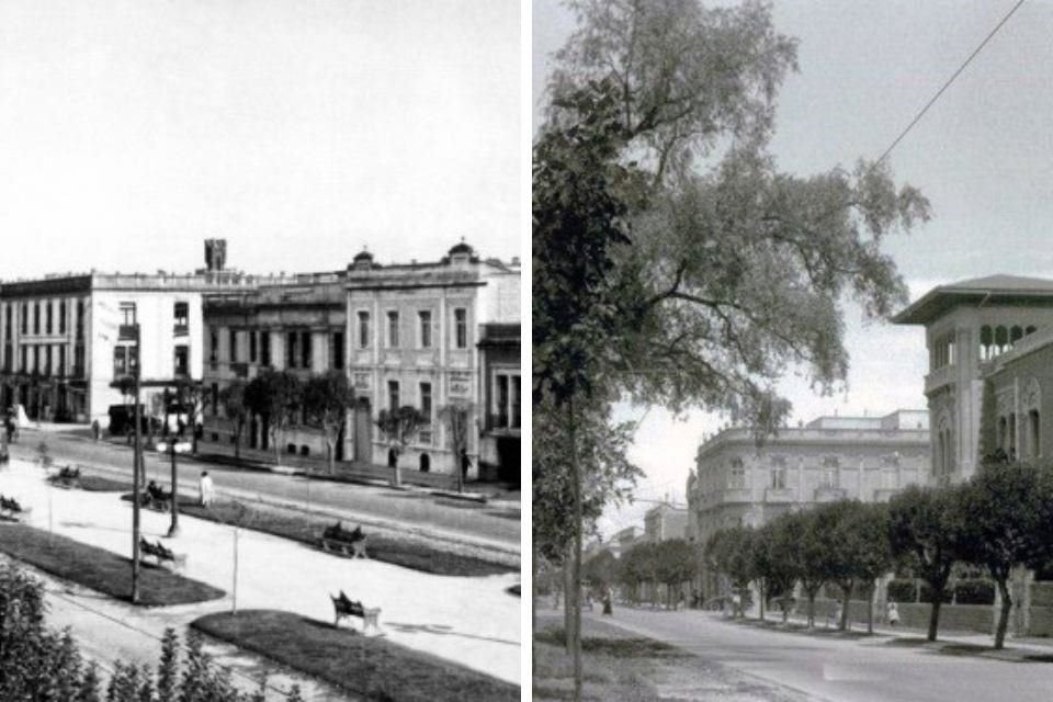 ANTES. En la década de 1940 no se tenía la conciencia de la conservación patrimonial, ejemplo la casa ubicada en Álvaro Obregón esquina Orizaba.