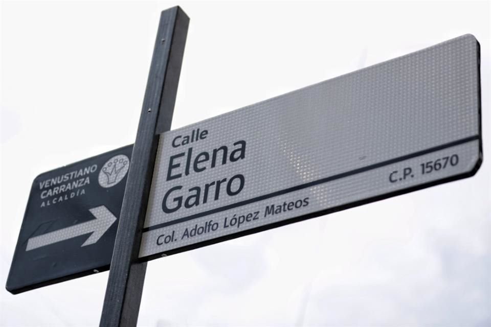 La nueva Calle Elena Garro se ubica en la Colonia Adolfo López Mateos. 