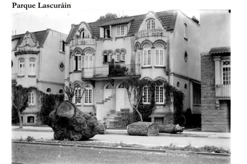 En la esquina con Insurgentes, sobre casas catalogadas de lo que fue el Parque Lascurain, será edificada una torre de 20 niveles.