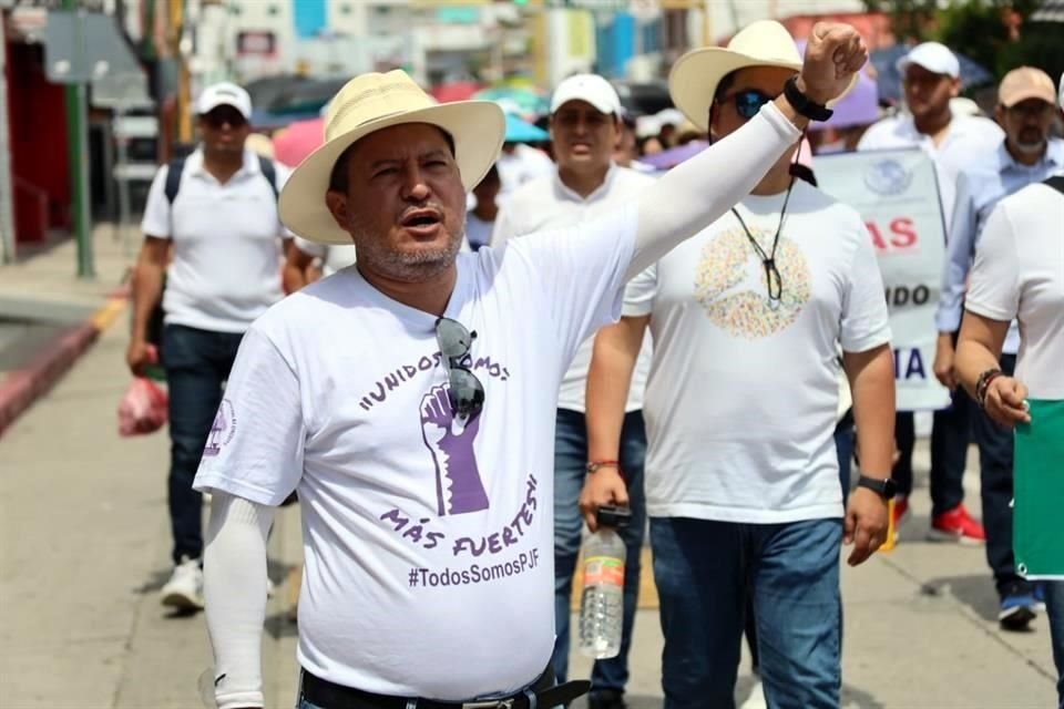 Trabajadores del PJ marcharon en diversas ciudades del País como Cd. Juárez, Guadalajara y Tuxtla Gutiérrez, contra la reforma judicial.