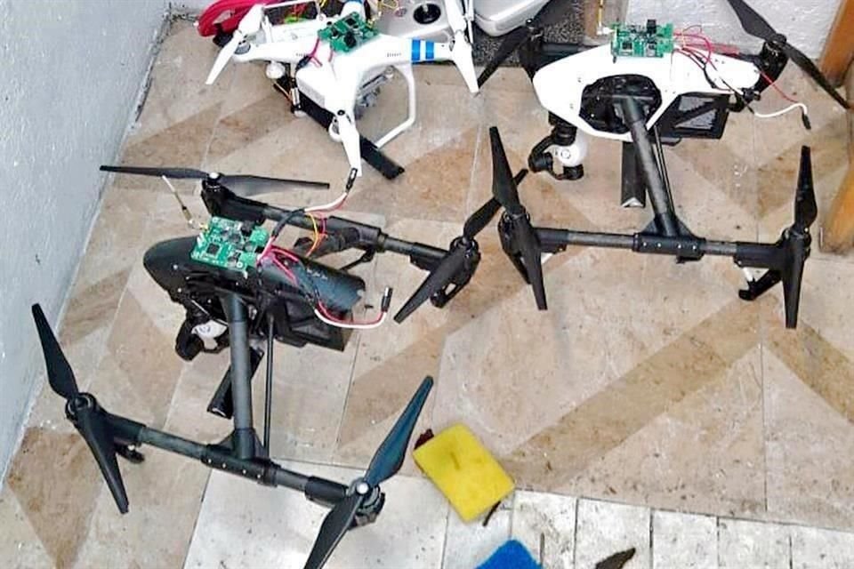 En al menos 4 entidades del País, entre ellas Michoacán y Guerrero, el crimen organizado aumentó el uso de drones explosivos en ataques.