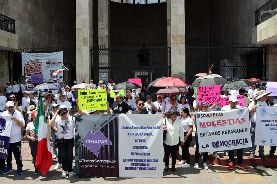 El Sindicato Renovación expresó su apoyo al paro de labores en juzgados y tribunales del País.