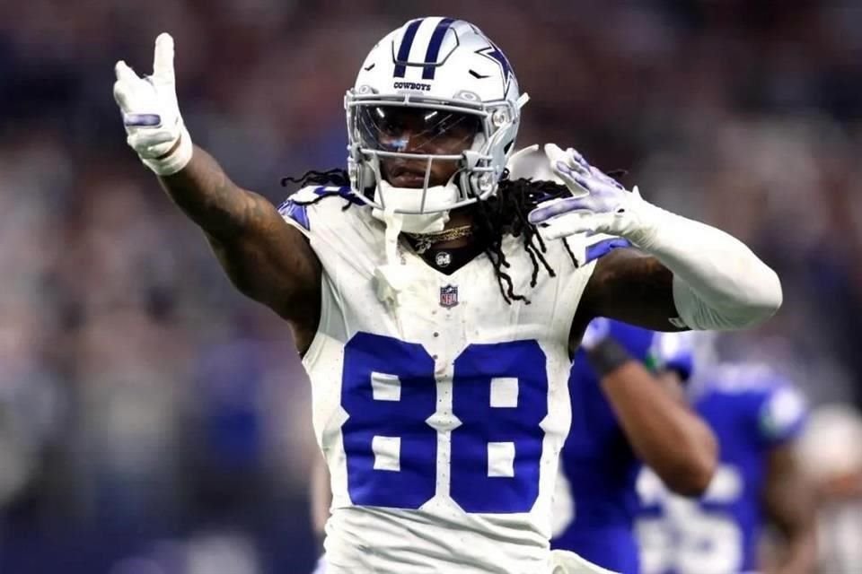 CeeDee Lamb será el segundo jugador mejor pagado de la historia de la NFL que no es quarterback al asegurar 100 millones de dólares y cuatro años más con los Cowboys.