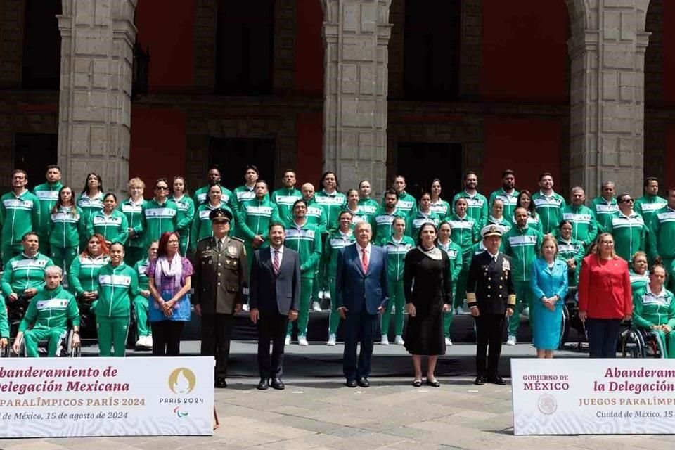 La Delegación Mexicana pretende obtener 7 medallas de Oro en los Juegos Paralímpicos París 2024.