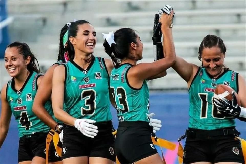 La Selección Mexicana femenil tuvo un arrasador inicio en el Mundial de Flag Football, con victorias ante Italia (45-6) y Dinamarca (57-6).