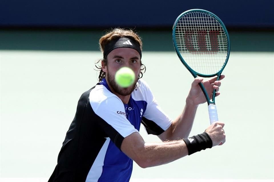 Stefanos Tsitsipas no pudo avanzar en el US Open.