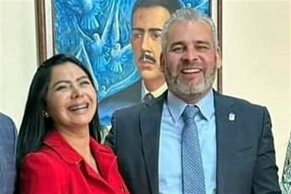 La senadora electa por el PRD, Araceli Saucedo, se reunió con el Mandatario de Michoacán, Alfredo Ramírez Bedolla, de Morena.