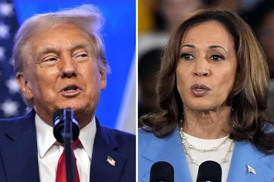 La demócrata Kamala Harris amplió su ventaja sobre el republicano Donald Trump con 4 puntos porcentuales entre los votantes, según encuesta.