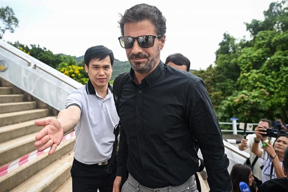 El actor Rodolfo Sancho estuvo presente en el tribunal.