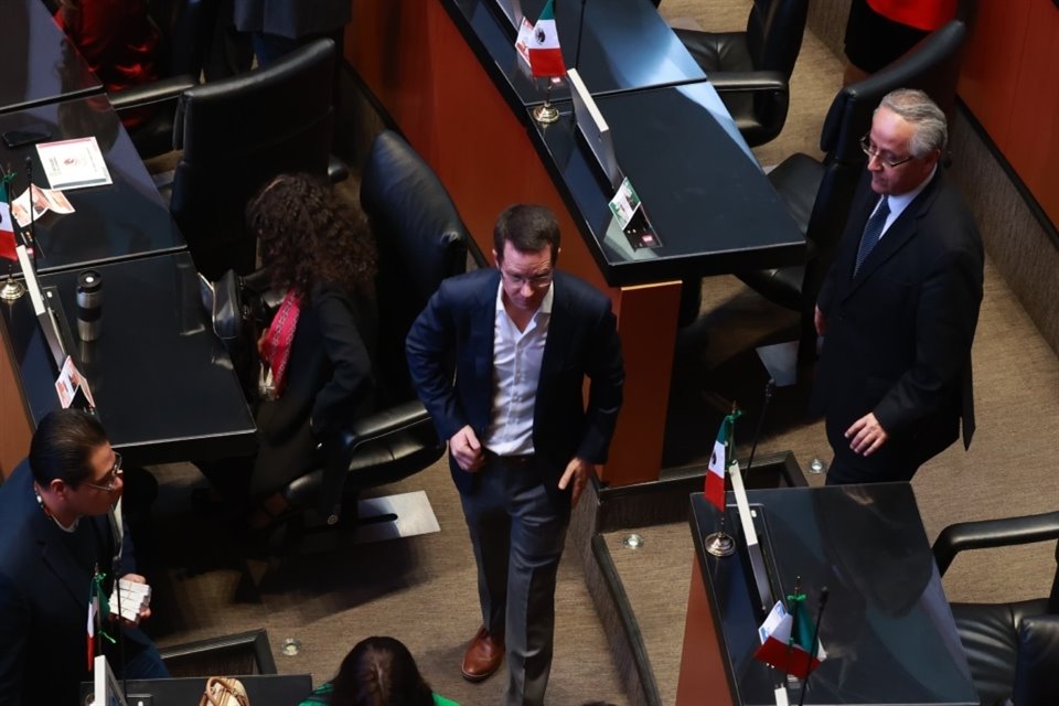 El senador panista Ricardo Anaya dijo que ninguno de los integrantes de su bancada se doblará para favorecer la aprobación de reforma al PJ.