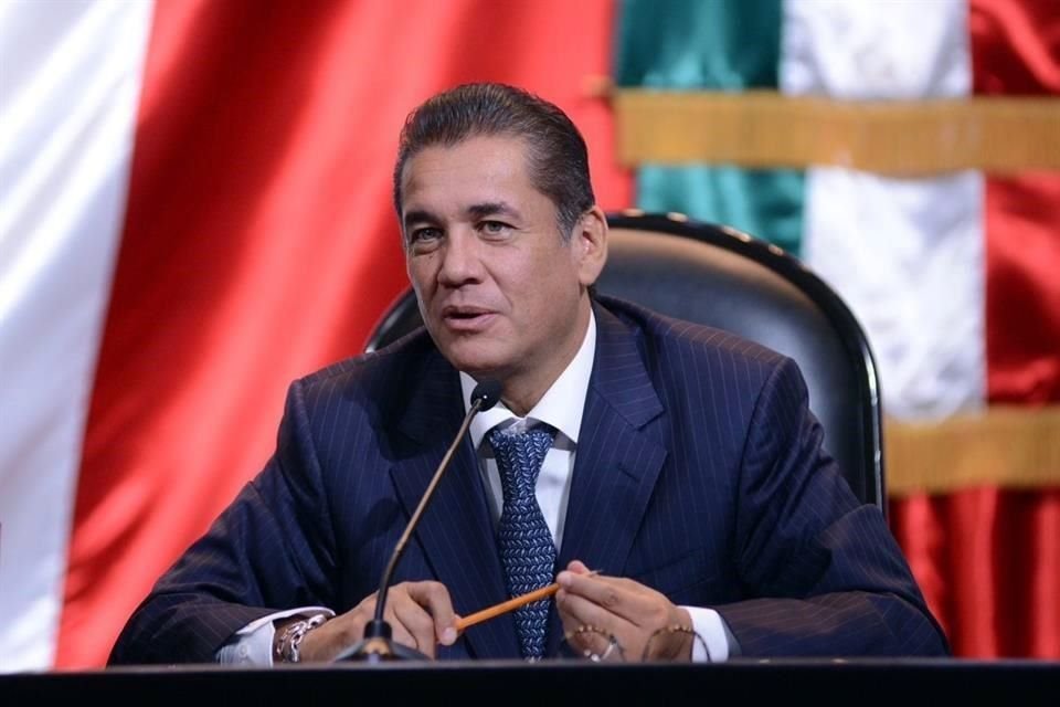 Carlos Puente, coordinador de los diputados federales del PVEM.