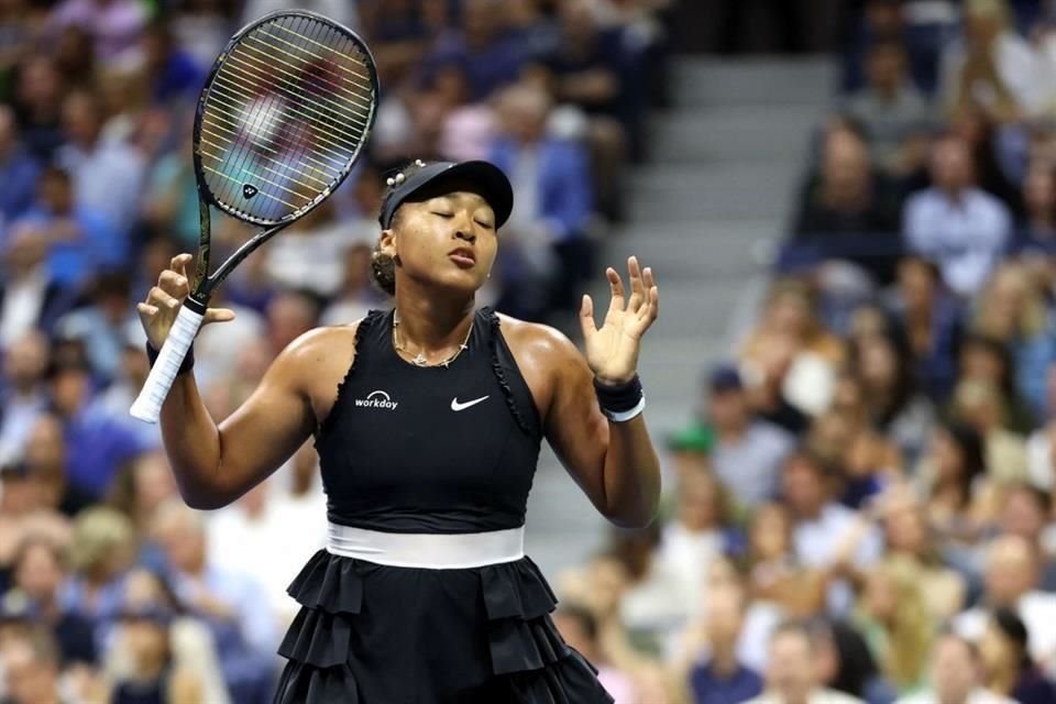 Naomi Osaka cometió varios errores que terminó pagándolos muy caro.