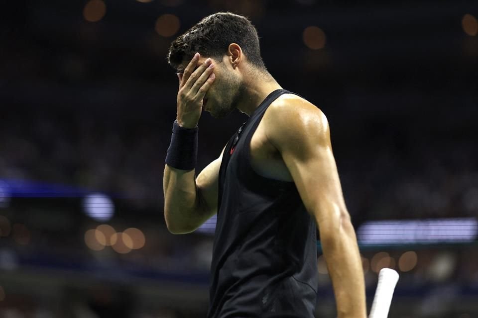 Carlos Alcaraz perdió 6-1, 7-5 y 64 en la Segunda Ronda del US Open ante el número 74 del ranking, el neerlandés Botic van de Zandschulp