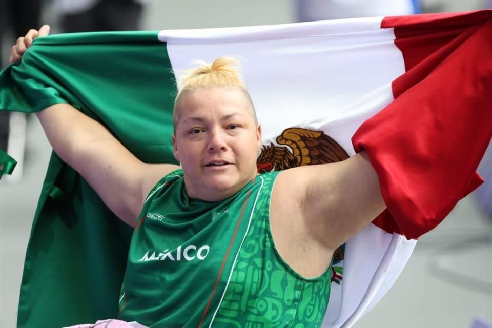 Rosa María Guerrero consiguió segunda medalla para México en Paralímpicos de París 2024.