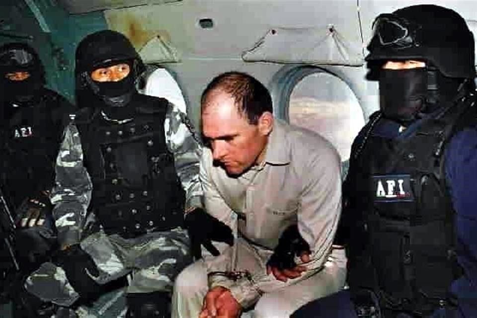 Osiel Cárdenas Guillén, de 57 años y ex líder del Cártel del Golfo, fue detenido el 14 de marzo de 2003 en Matamoros, Tamaulipas.