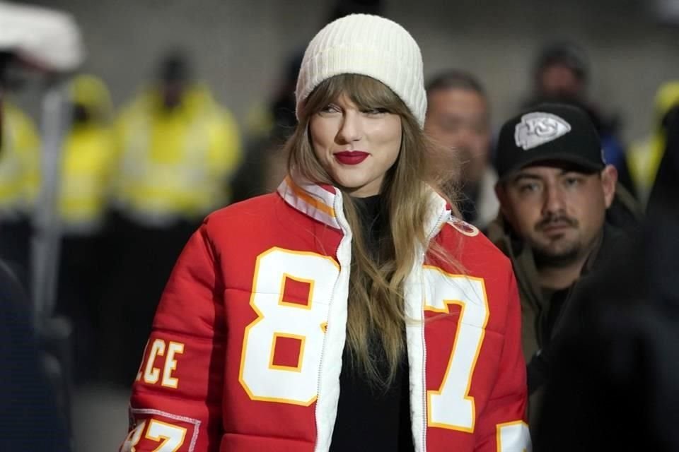 Taylor Swift ya es toda una fan de los Chiefs.