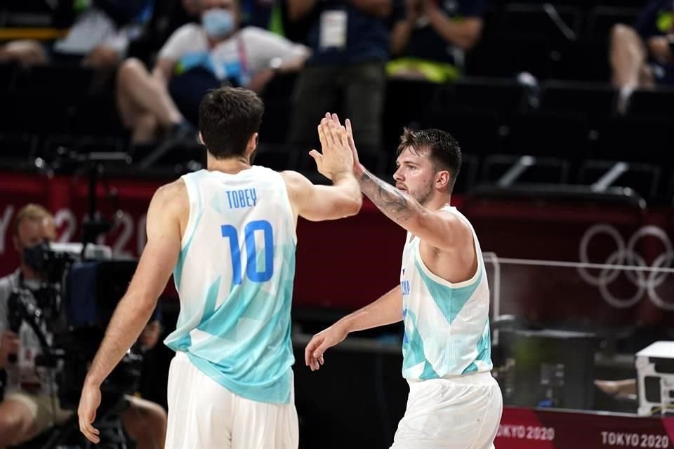 Luka Doncic volvió a dar una buena actuación en Tokio 2020.