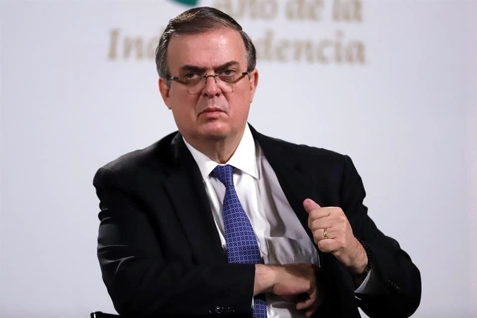 El Canciller Marcelo Ebrard aseguró que la Iniciativa Mérida está muerta.