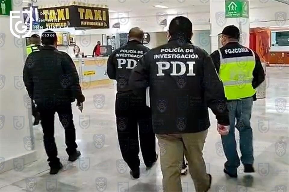 El joven fue arrestado esta semana en el AICM.