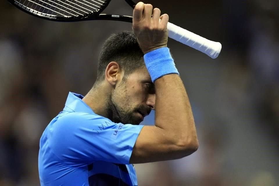 El campeón olímpico Novak Djokovic no caía en tercera ronda en el US Open desde sus primeras participaciones en el torneo.