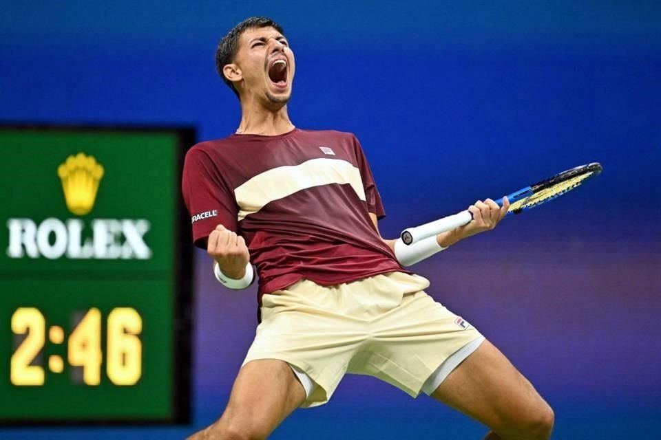 Alexei Popyrin alcanzó por primera vez en su carrera la ronda de Octavos de Final en un Grand Slam.