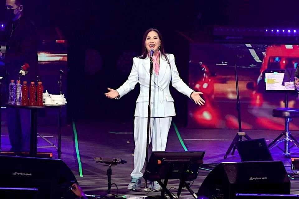 La cantante conquistó con sus temas.