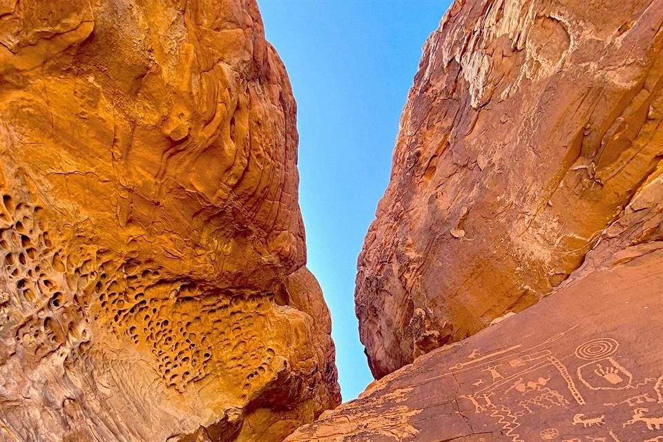 Petroglifos en Valley of Fire.