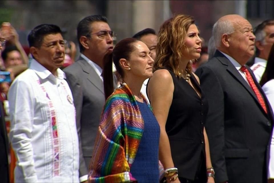 Sheinbaum en primera fila, para el sexto y último Informe de Gobierno de López Obrador.