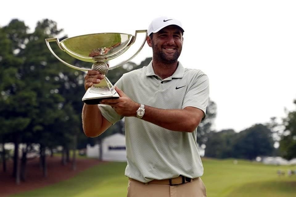 Scottie Scheffler se quedó con la Copa de la PGA en un año inolvidable, ya que también viene de ser medallista olímpico en París.