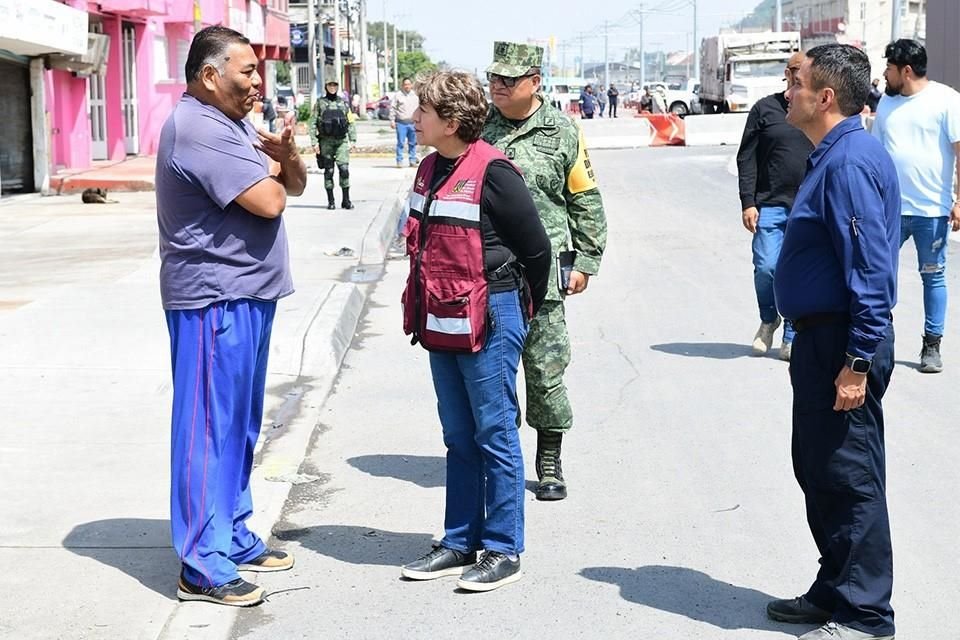 Anuncia Delfina Gómez entrega de enseres en Chalco